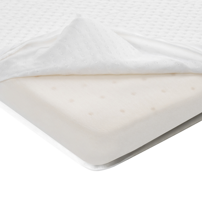 Beliani - GRACIOUS - Matrastopper - Wit - 140 x 200 cm - Latex