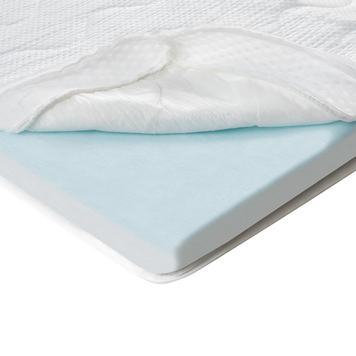 Beliani - FROSTY - Matrastopper - Wit - 140 x 200 cm - Gel