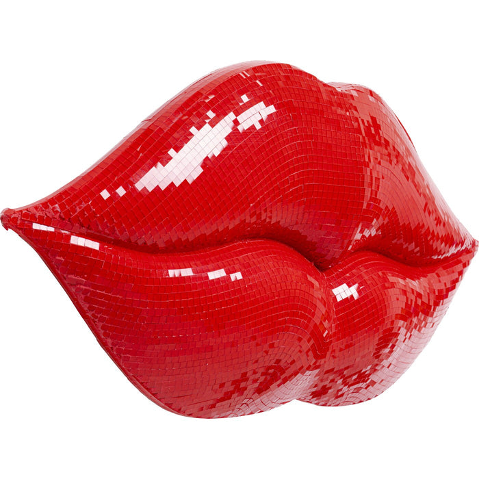 Wanddecoratie rood lippen disco Kare Design