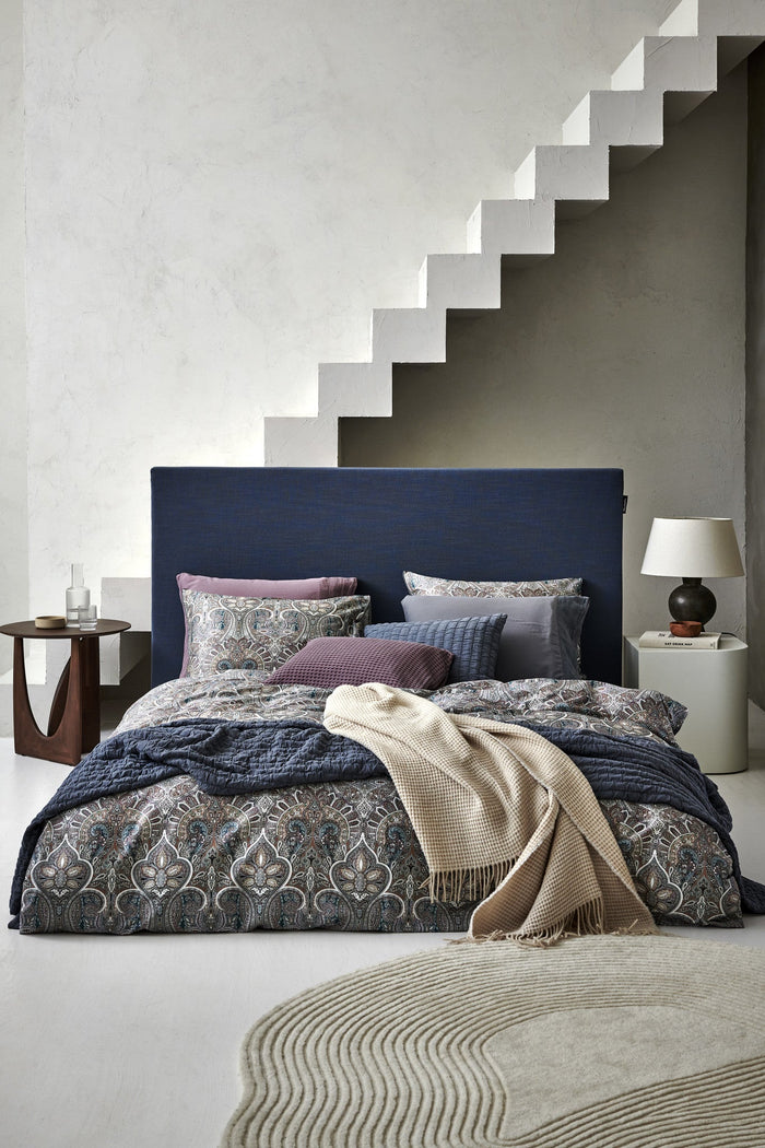 Kussensloop Pure Oceanview | 60 x 70 cm | Grijs | Blauw