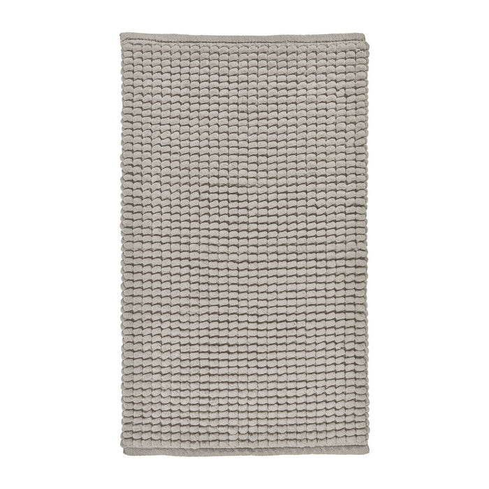 Axel Badmat Truffle | 60 x 60 cm | Grijs | Beige | Katoen | Polyester