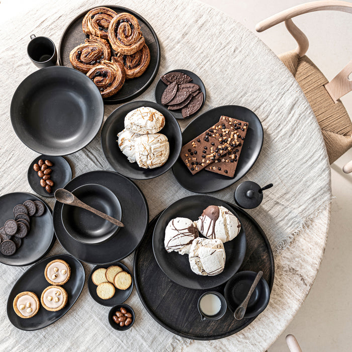 vtwonen Serviesset 36-delig - Zwart