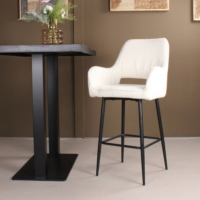 DS4U Lenon barkruk boucle 2.0 - 65 cm - ivoor