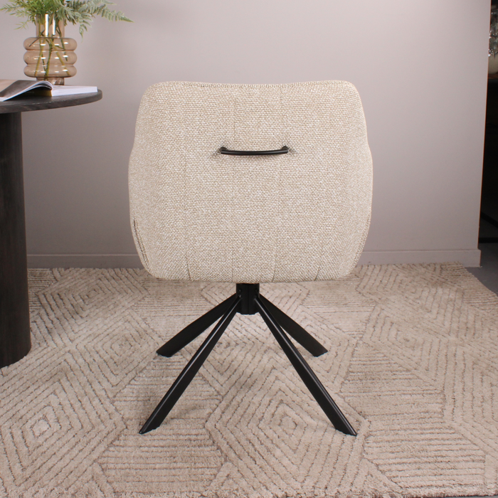 DS4U Seff armstoel terugdraai - champagne