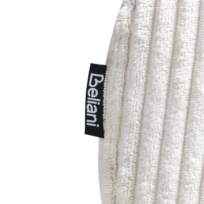 Beliani - MILES - Eetkamerstoel set van 2 - Gebroken wit - Corduroy