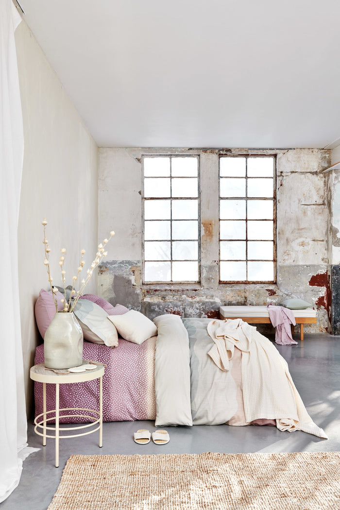 Home Pique Sprei Sunlight | 270 x 250 cm | Geel | Goud | Katoen