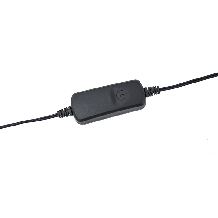 QAZQA Moderne tafellamp zwart incl. LED 3-staps dimbaar - Twirl