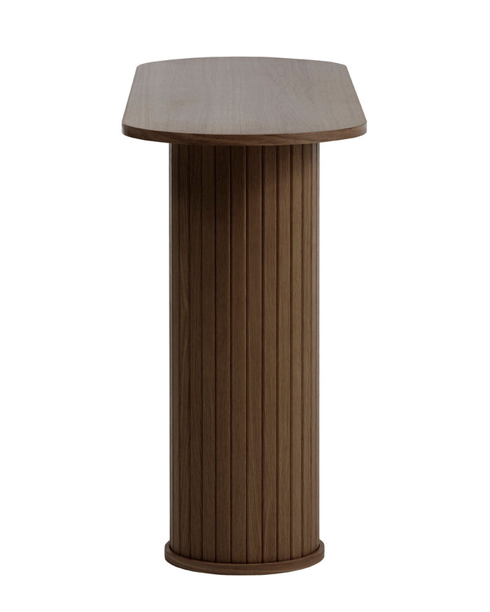 Giga Living - Sidetable Donker Eikenhout - 130x40x75cm - Nola