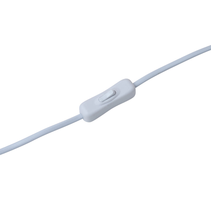 QAZQA Moderne vloerlamp hout met beige kap - Stojon