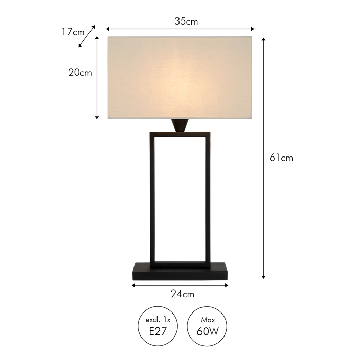 Atmooz Tafellamp Woonkamer Bailo