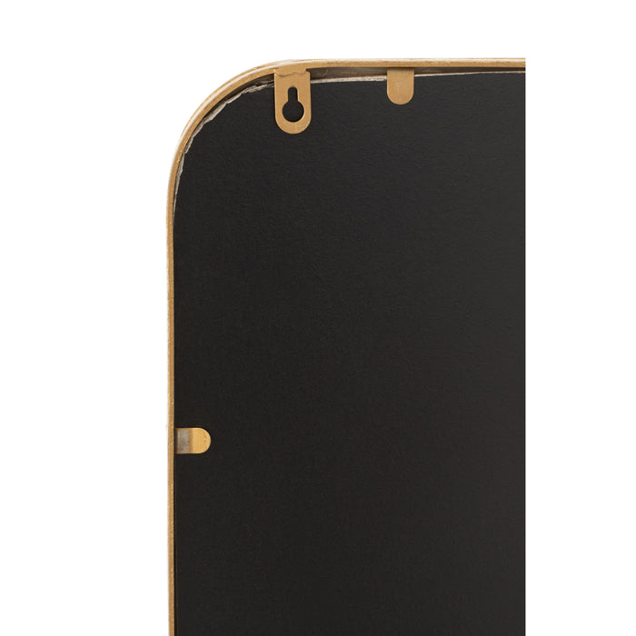J-Line spiegel Mona Rechthoekig - ijzer|glas - goud - 119.5 x 40.5 cm