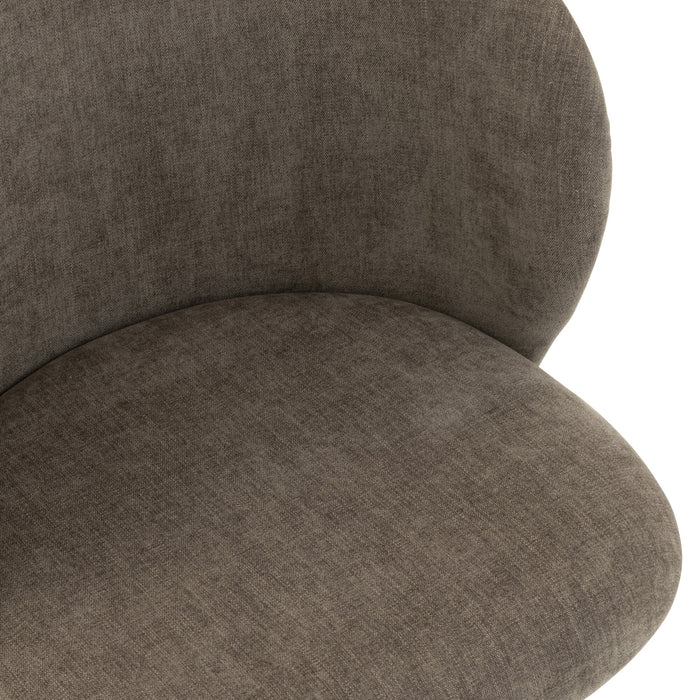 J-Line stoel Turn|Up|Down - textiel - donkergrijs