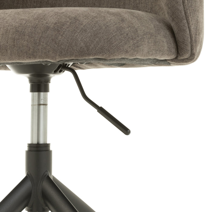 J-Line stoel Turn|Up|Down - textiel - donkergrijs