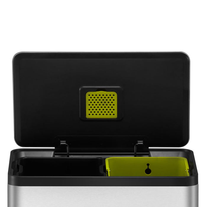 EKO - EcoCasa 2 recycling pedaalemmer 30+30 liter