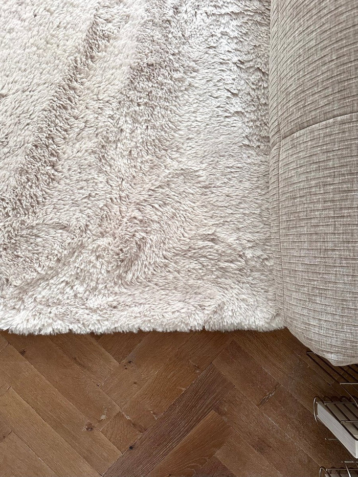 Hoogpolig vloerkleed Furr beige - Interieur05 - 290 x 200 cm
