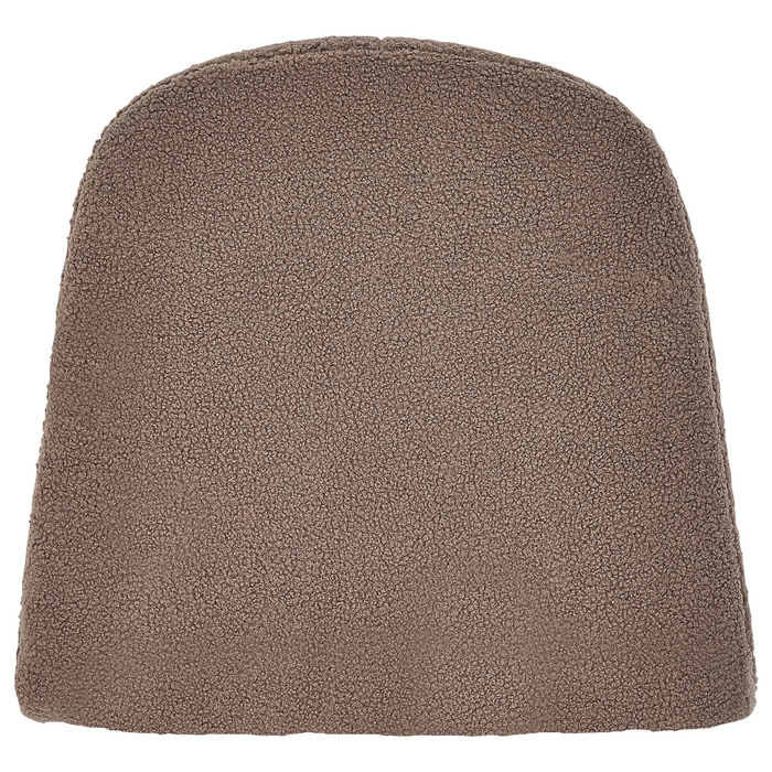 Beliani - DRAMMEN - Chesterfield fauteuil - Bruin - Bouclé