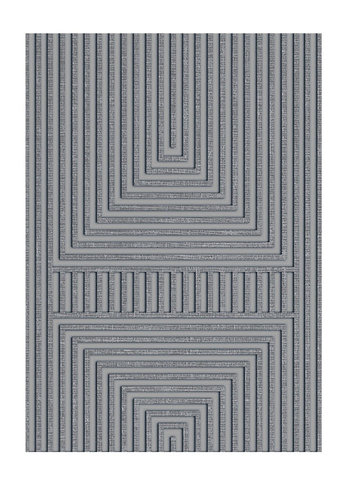 MD Entree - Deurmat - Schoonloopmat - Impression Zen - Squares Grey -