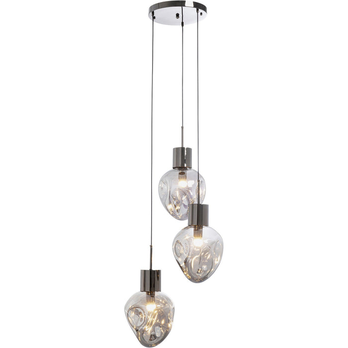 Hanglamp Supernova 45cm zilver Kare Design