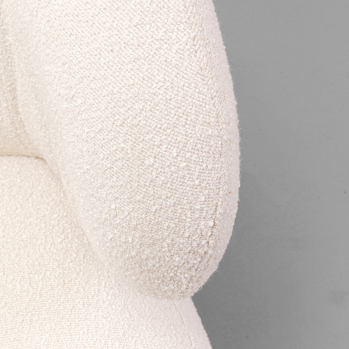 Draaifauteuil Elite crème Kare Design