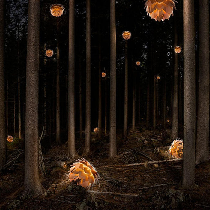 Umage Silvia Medium hanglamp copper - met koordset zwart - Ø 50 cm