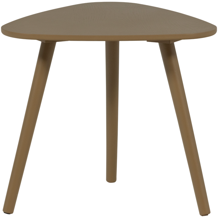 WOOOD Nila Bijzettafels - Hout - Mud - Set van 2