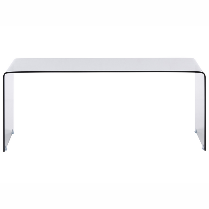 Beliani - KENDALL - Salontafel - Zwart - Veiligheidsglas