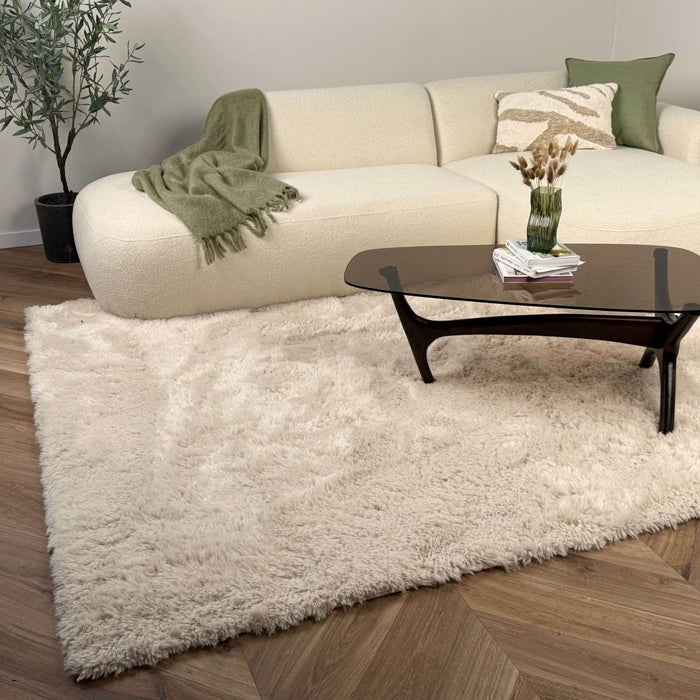 Hoogpolig vloerkleed Furr beige - Interieur05 - 290 x 200 cm