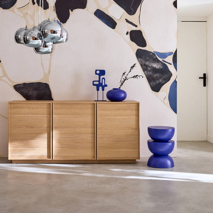 sweeek - Dressoir houtlook 3 deuren 160cm