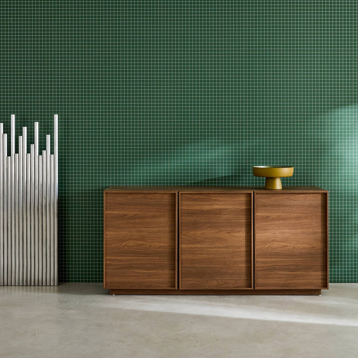 sweeek - Dressoir houtlook 3 deuren 160cm