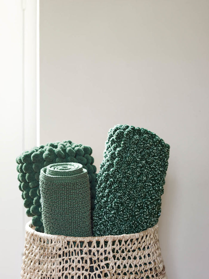 Wasmand Abaca Beige | Beige | Hout