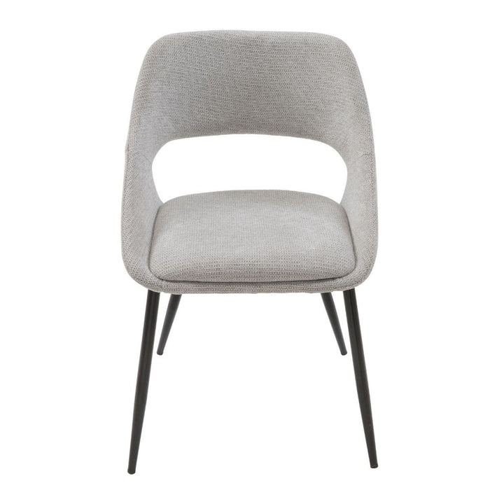 Signature - Eetkamerstoelen Elodie - Set van 6 - Lichtgrijs