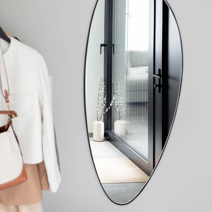 Atmooz Spiegel Ovaal Stone XL - Wandspiegel Metaal