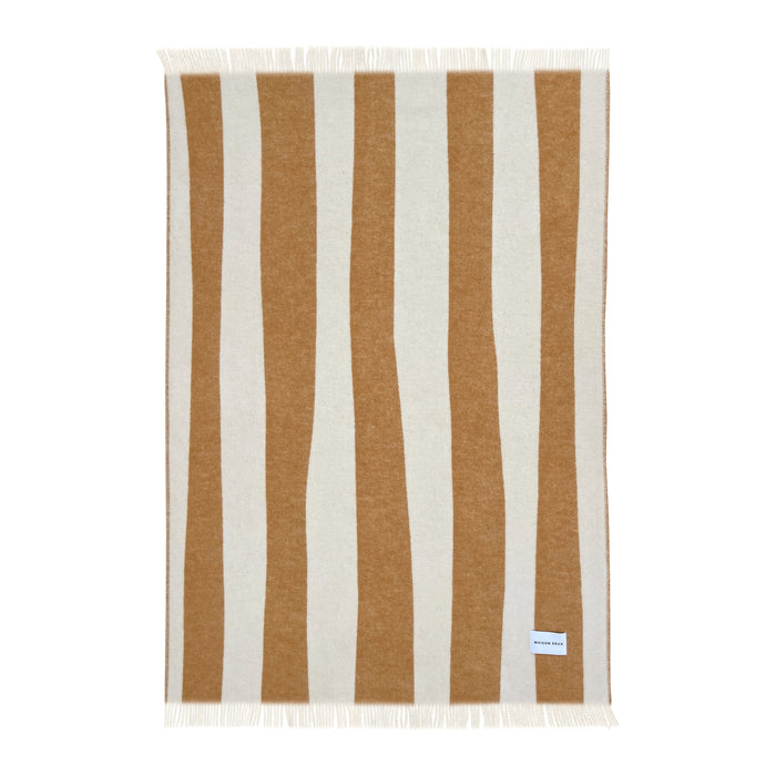 Maison Deux Rough Stripe Plaid - Terra