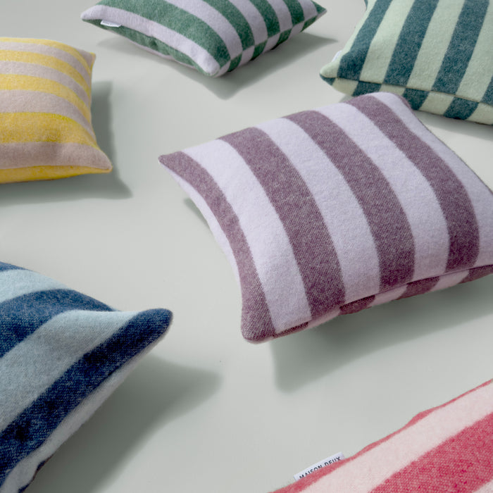 Maison Deux Candy Wrap Kussenhoes - Roze / Geel