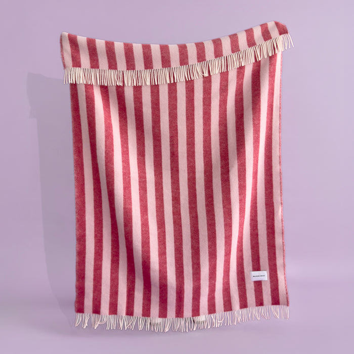 Maison Deux Candy Wrap Plaid - Roze / Kers