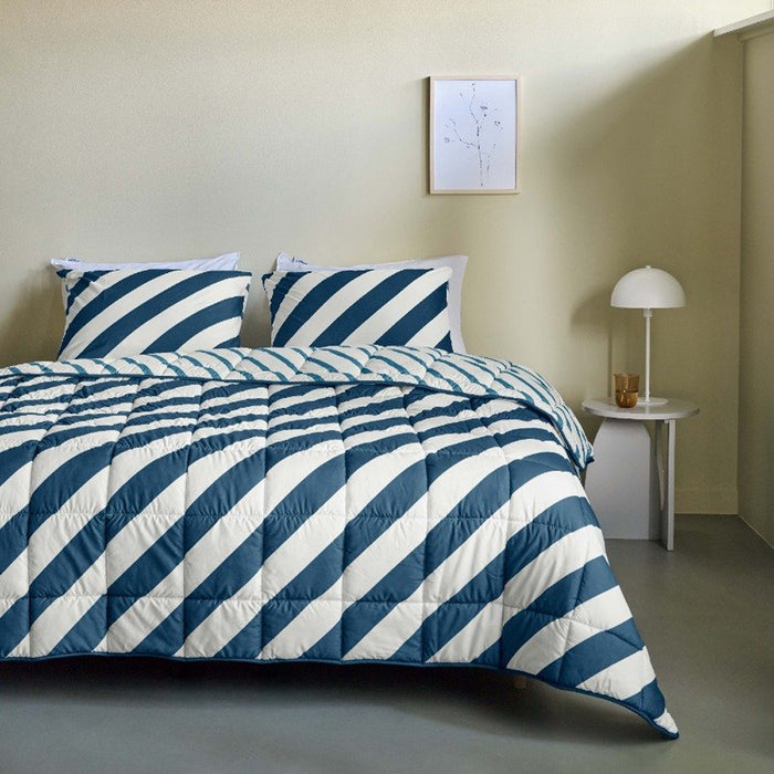 Ambiante Wasbaar Dekbed 200 x 240 cm - Mares Blue