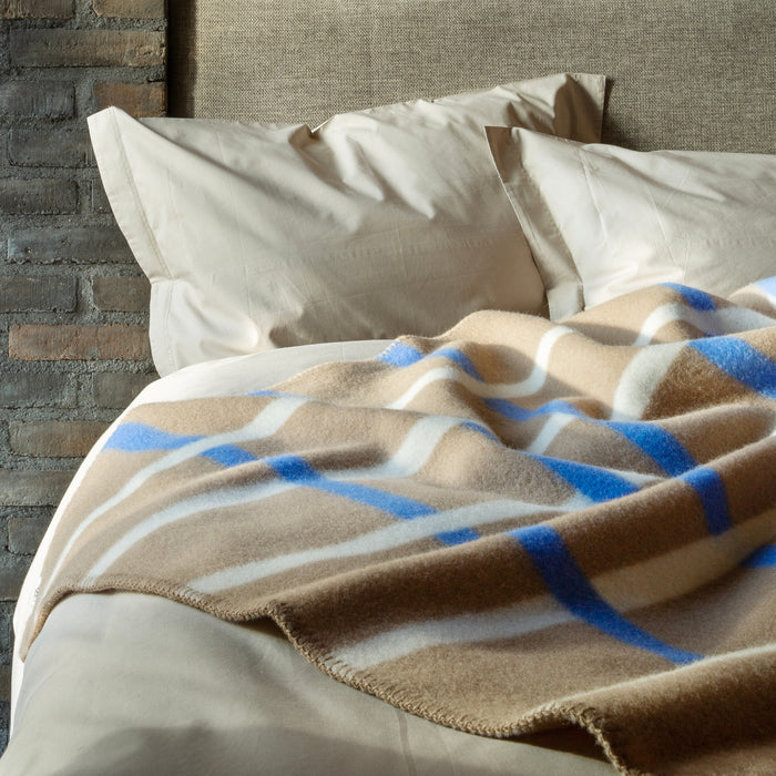 Røros Tweed Knut Plaid - Taupe