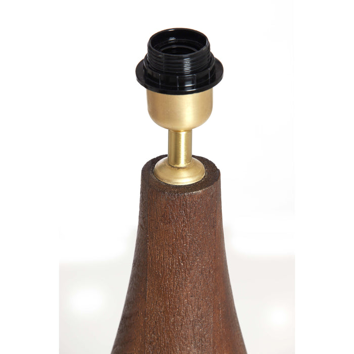 Light&living Lampvoet Ø13x42 cm TRAPINO hout mat oranje-bruin