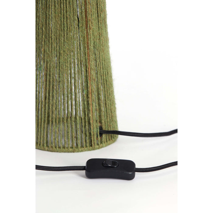 Light & Living Light&living Tafellamp Ø37x51 cm SELVA jute groen