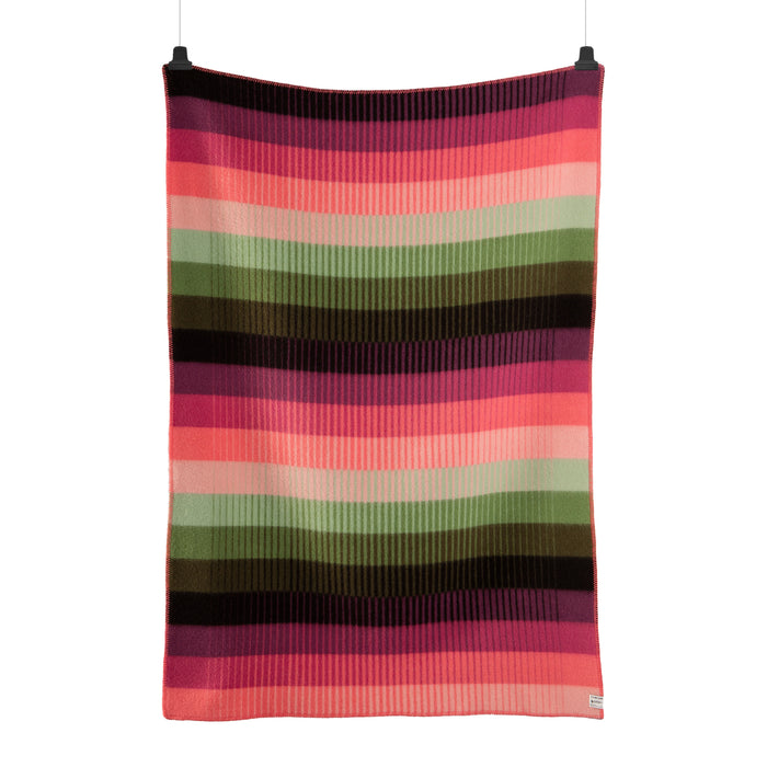 Røros Tweed Åsmund Plaid - Gradient Roze / Green