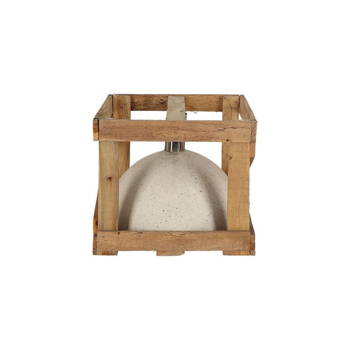 Esschert Design parasolvoet - Graniet wit - Ø 35,5 cm