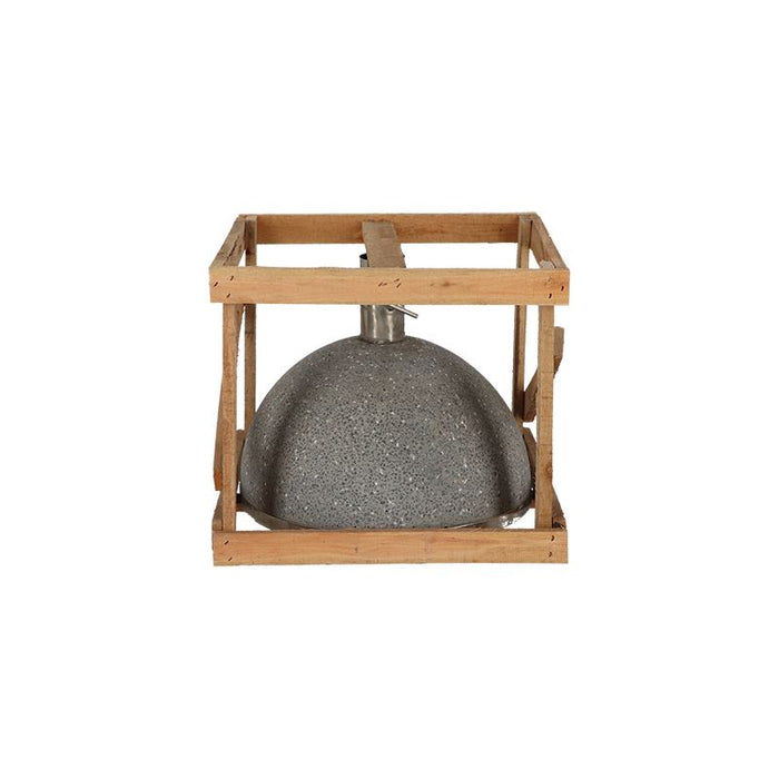 Esschert Design parasolvoet granito donkergrijs M - LxBxH: