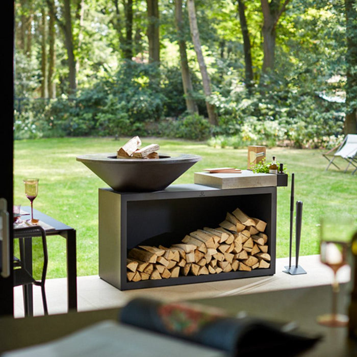 OFYR - OFYR 100 Island Corten – Teak Hout