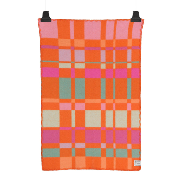 Røros Tweed City Plaid 100 x 135 cm - Oranje