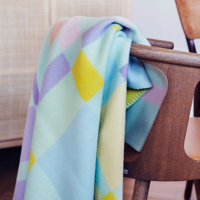 Røros Tweed City Plaid 135 x 200 cm - Pastel