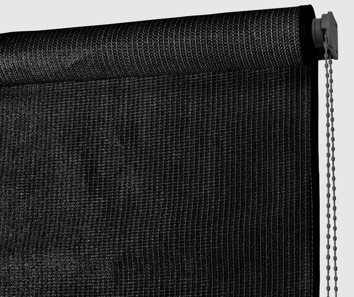 Nesling coolfit rolgordijn B0,98xL2,4m - kleur: zwart