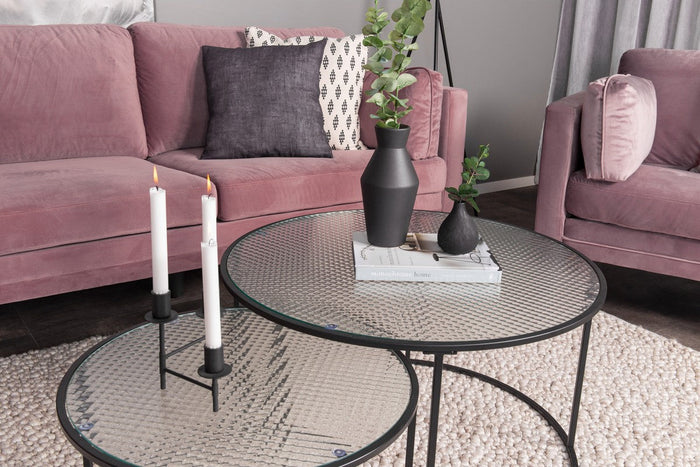 Renzo Fauteuil - Roze Velours