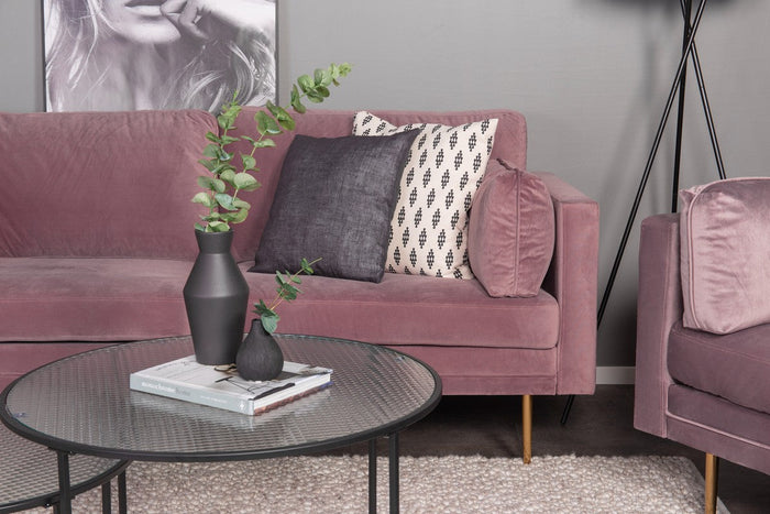 Renzo Fauteuil - Roze Velours