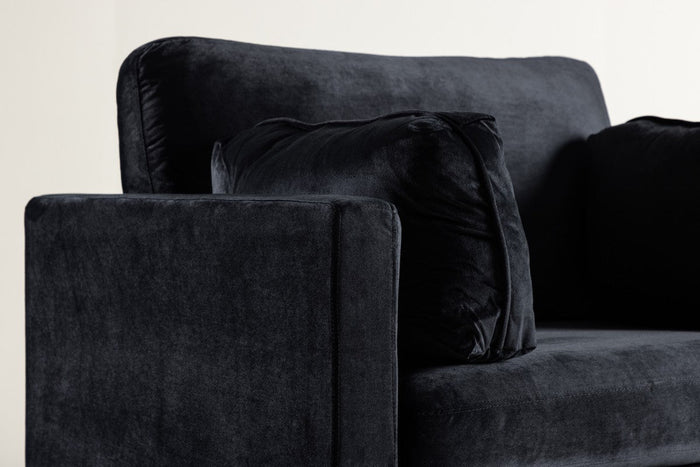 Renzo Fauteuil - Zwart Velours