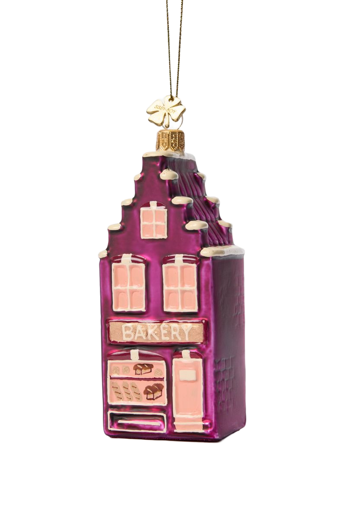 Sissy-Boy Kerstornament grachtenpand bakkerij